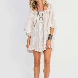 Jen’s Pirate Booty 100% Cotton Semi Sheer Stevie Tunic